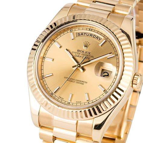 rolex day date pre owned|rolex day date 41mm gold.